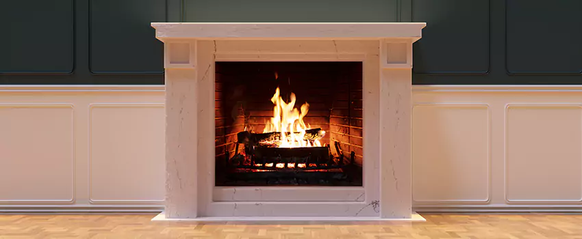 Open Flame Wood-Burning Fireplace Installation Services in Southlake, Texas