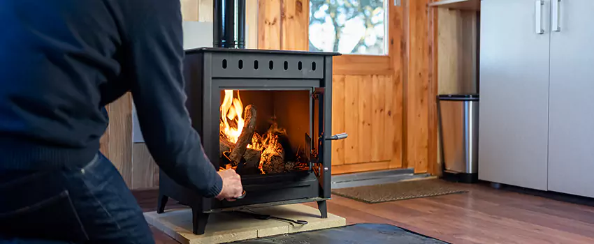 Open Hearth Wood Fireplace Installation in Southlake, TX