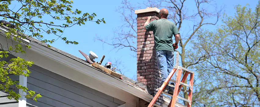 Vinyl and PVC Chimney Flashing Installation in Southlake, TX