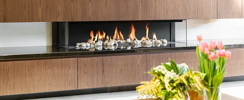 Double-height Fireplace Design Refurbishment in Southlake, Texas